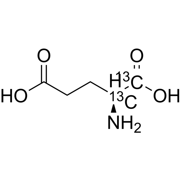 L-Glutamic acid-13C2 (L-glutamic acid-13C2) 115473-56-8